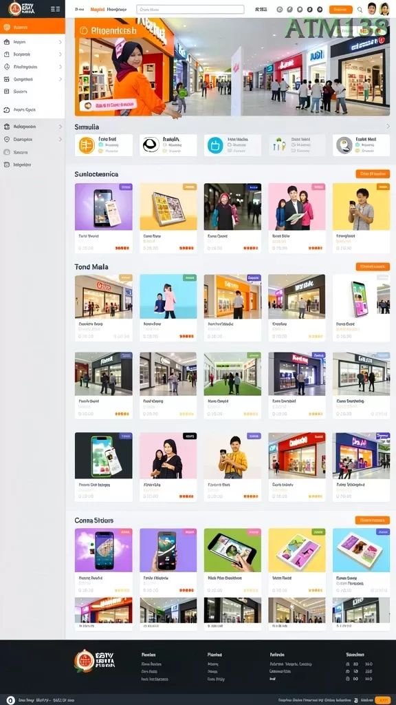 Cuplikan layar RDI88 — menu navigasi