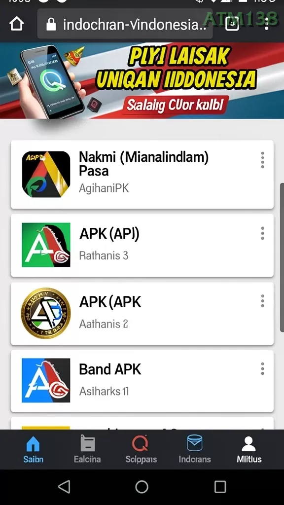 Cuplikan layar CITIBET88 — halaman utama