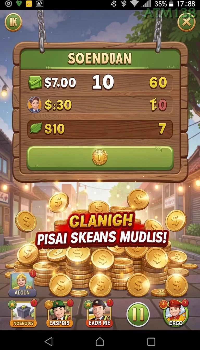 Cuplikan layar VIP188 — aktivitas